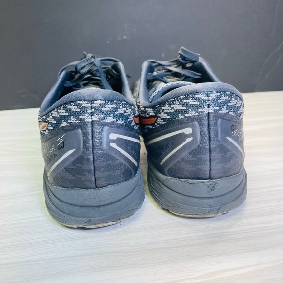 Men's Asics Gel DS Trainer 25 1011A675 Gray Gold Running Shoes Lace Up Sz 11 - Picture 4 of 8